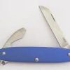 RV2073 B&B Blue 2-Blade Knife