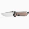 Chris Reeve S31-1212 Small Sebenza 31 Inlay Micarta Canvas Natural Drop Point