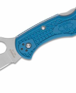 Spyderco C11FPBL Delica 4 Flat Ground FRN Blue Knife