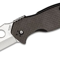Spyderco C248CFP Canis Plain CF CPM-S30V Knife