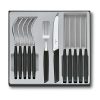 Victorinox Swiss Modern Table Set, 12 Piece W/Table Knives Black