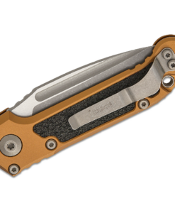 Microtech Ludt Apocalyptic Drop Point Tan Handle - 1135-10APTA