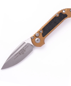 Microtech Ludt Apocalyptic Drop Point Tan Handle - 1135-10APTA