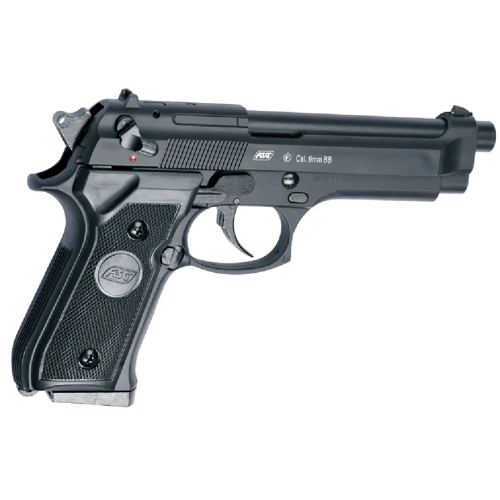 20117-1.png Asg Pistol Gnb M92f Hop-Up Black 6mm Gas- 20117