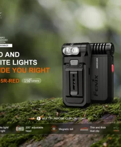 Fenix Sw05r-Red Flashlight Black