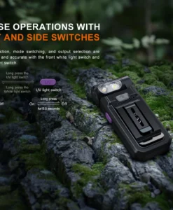 Fenix SW05R-UV Flashlight Black