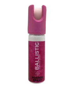 BALLISTIC KEY CHAIN PEPPER SPRAY DIRECT STREAM 20ML PINK LIMITED EDITION