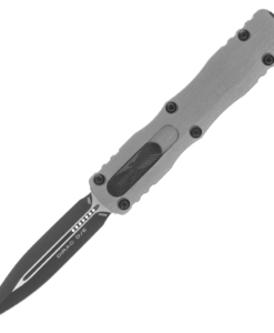 Microtech Dirac D/E Black Standard Natural Clear-225-1NC