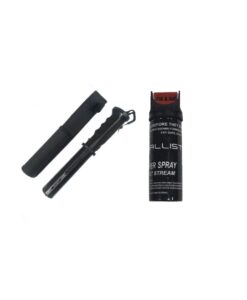 809 TYPE STUN GUN WITH PEPPER SPRAY COMBO