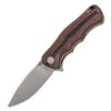 BESTECH Bobcat Black/Red G10 Handle - BG22C-1