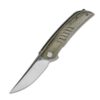 BESTECH Swift D2 Green Canvas Micarta Handle - BG30A-1