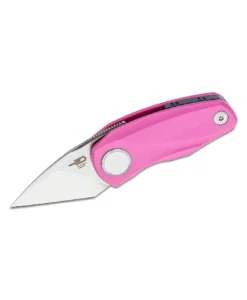 BESTECH Pink Tulip Front Flipper Knife - BG38E