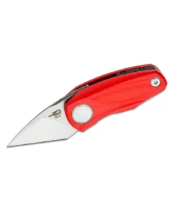 BESTECH BG38B Tulip Front Flipper Knife, Red G10