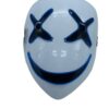BLUE HAPPY LIGHT UP MASK