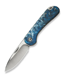 Civivi Elementum Slip Joint Knife Blue Ocean Resin Handle C18062AJ-4
