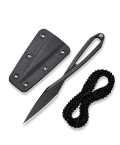 Civivi D-art Neck Knife Black Stonewashed - C21001-2