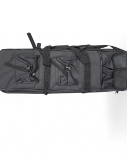 Ballistic Backpack Gun Case 85cm Black – Tactical Rifle Carry Bag with Shoulder Straps FAS9-6B