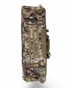 Ballistic Double Gun Case Backpack 90cm Multi Camo – Tactical Rifle Carry Bag FAS9-1M
