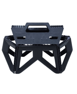 FAS FOLDING STOOL TACTICAL LOOK BLACK - FAS9-14