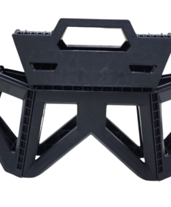 FAS FOLDING STOOL TACTICAL LOOK BLACK - FAS9-14