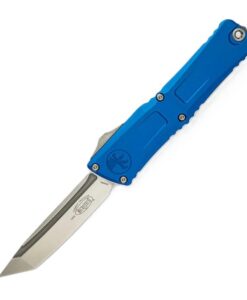 Microtech Combat Troodon T/E Gen III Blue Stonewash Standard - 1144-10BL