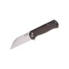 QSP QS149-C1 Swordfish-Button Lock 14C28N Stonewashed Dark Brown Micarta
