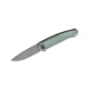We Knife Smooth Sentinel Titanium Handle Gray/Natural With G10 Inlay – WE20043-2
