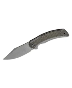 WE Knife Snick Titanium Handle Gray/Dark Green – WE19022F-5