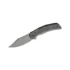 We Knife Snick Titanium Handle Gray/Black With Inlay – WE19022F-2