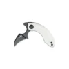 BESTECH BG52D Strelit Push Dagger Flipper - White G10