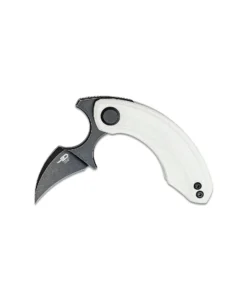 BESTECH BG52D Strelit Push Dagger Flipper - White G10