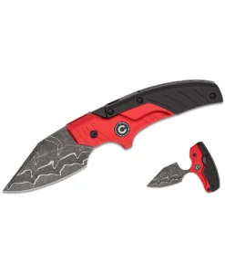 Civivi Typhoeus Red N Blk Aluminium Handle - C21036-ds1