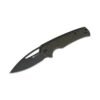 Sencut Mims Dark Green Canvas Micarta Handle Stonewash - S21013-3