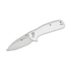 SENCUT ArcBlast Silver Aluminum Handle Satin Finished 9Cr18MoV Blade – S22043B-2