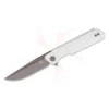 BESTECH D2 GREY TITANISED+SATIN G10 WHITE HANDLE - BMK01I