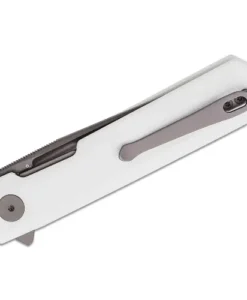 BESTECH D2 GREY TITANISED+SATIN G10 WHITE HANDLE - BMK01I