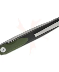 BESTECH 14C28N SATIN STONEWASH G10 OD GREEN HANDLE - BMK14C