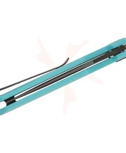 BESTECH D2 GREY TITANIZED G10 TIFFANY BLUE HANDLE - BMK08E