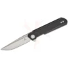 BESTECH D2 SATIN+STONEWASH FOR FLAT PART G10 BLACK HANDLE - BMK08A