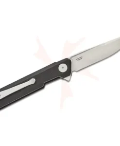 BESTECH D2 SATIN+STONEWASH FOR FLAT PART G10 BLACK HANDLE - BMK08A