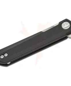 BESTECH D2 SATIN+STONEWASH FOR FLAT PART G10 BLACK HANDLE - BMK08A