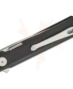 BESTECH D2 SATIN+STONEWASH FOR FLAT PART G10 BLACK HANDLE - BMK08A