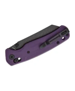 BESTECH 10Cr15MoV BLACK PAINTED G10 PURPLE HANDLE - BMK06B