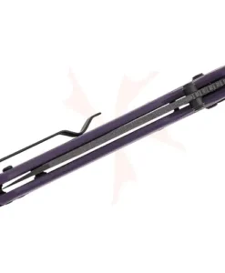 BESTECH 10Cr15MoV BLACK PAINTED G10 PURPLE HANDLE - BMK06B