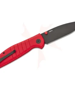 BESTECH D2 BLACK PVD G10 RED HANDLE - BMK04L