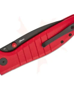 BESTECH D2 BLACK PVD G10 RED HANDLE - BMK04L