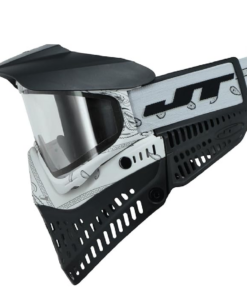JT SPECTRA PROFELX LE GOGGLE BANDANA WHITE W/CLEAR & SMOK