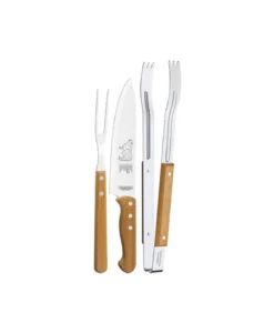 Tramontina Braai Set 3pc With Tongs - 22399/075 (Blister Packaging)