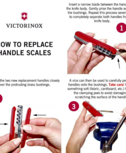 VICTORINOX HANDLE SET 91MM BLUE+PEN - VC.91-BLU-PEN