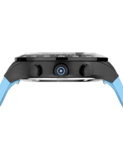 Glock Watch With light Blue Silicone Strap And Black Bezel - GW-34-2-24